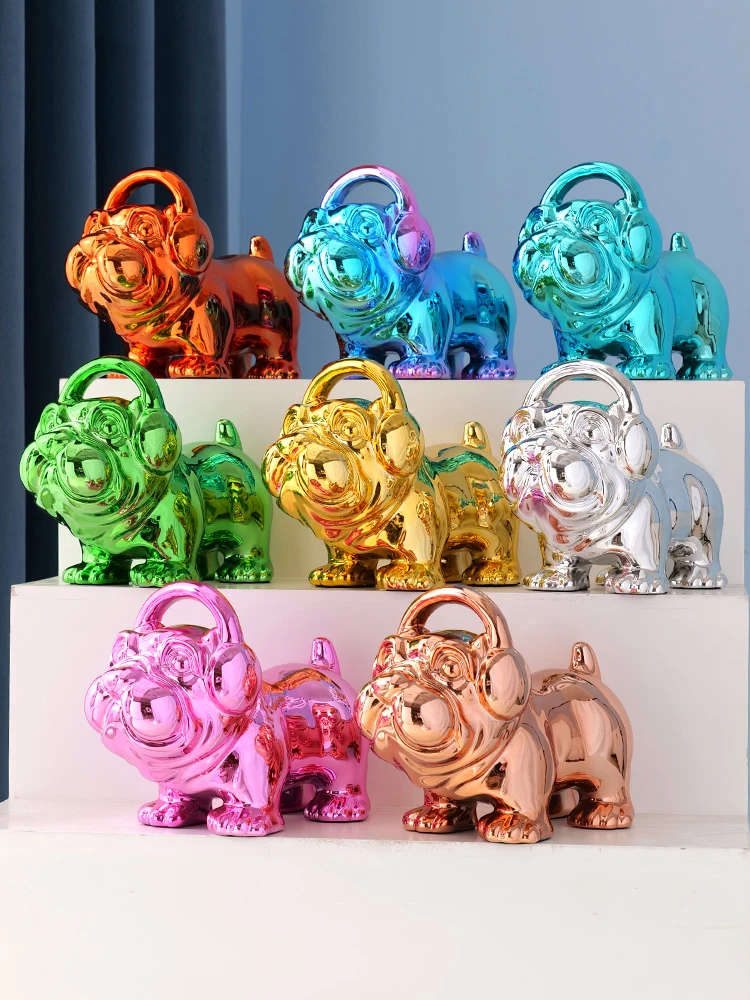 Creative Personality Art Method Dog Fighting Electroplating Decoration Sculpture TV Cabinet Resin Tabletop Ornament Statuette
Creative Personality Art Method Dog Fighting Electroplating Decoration Sculpture TV Cabinet Resin Tabletop Ornament Statuette