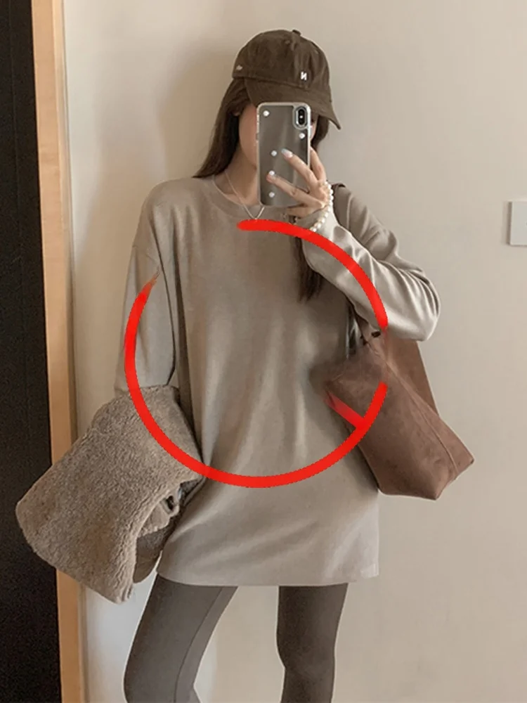 Удлиненная свободная футболка с длинным рукавом, брюки для йоги с высокой талией, топ для высоких женщин, весенний сезон, корейский стиль
Удлиненная свободная футболка с длинным рукавом, брюки для йоги с высокой талией, топ для высоких женщин, весенний сезон, корейский стиль