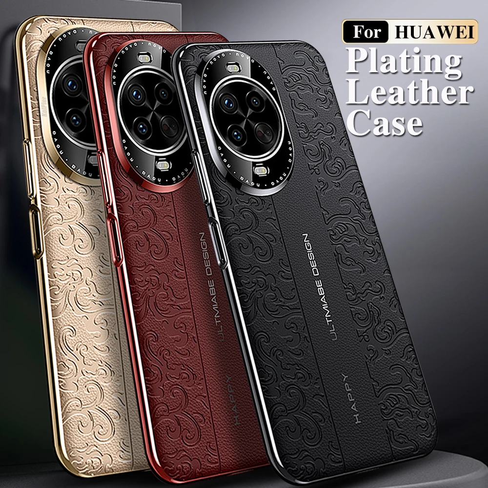 Чехол для Huawei NOVA 14 PRO 14Ultra, гибридный чехол из кожи с 3D-текстурой и золотым покрытием, роскошный тонкий противоударный защитный чехол
Чехол для Huawei NOVA 14 PRO 14Ultra, гибридный чехол из кожи с 3D-текстурой и золотым покрытием, роскошный тонкий противоударный защитный чехол