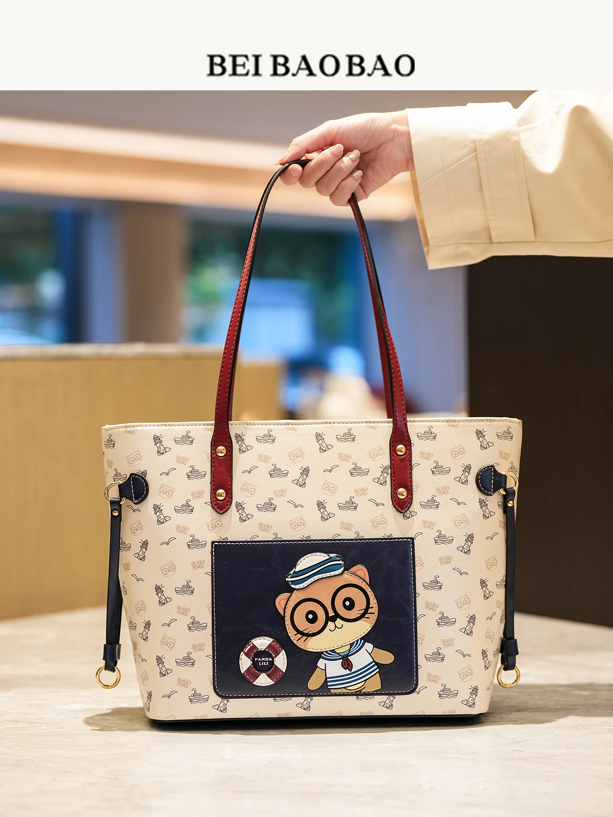 Смачный повседневный комплекс для путешествий на открытом воздухе Philips женский большой емкости легкий роскошный мультяшный милый одинарный плечо подмышками...
Смачный повседневный комплекс для путешествий на открытом воздухе Philips женский большой емкости легкий роскошный мультяшный милый одинарный плечо подмышками...