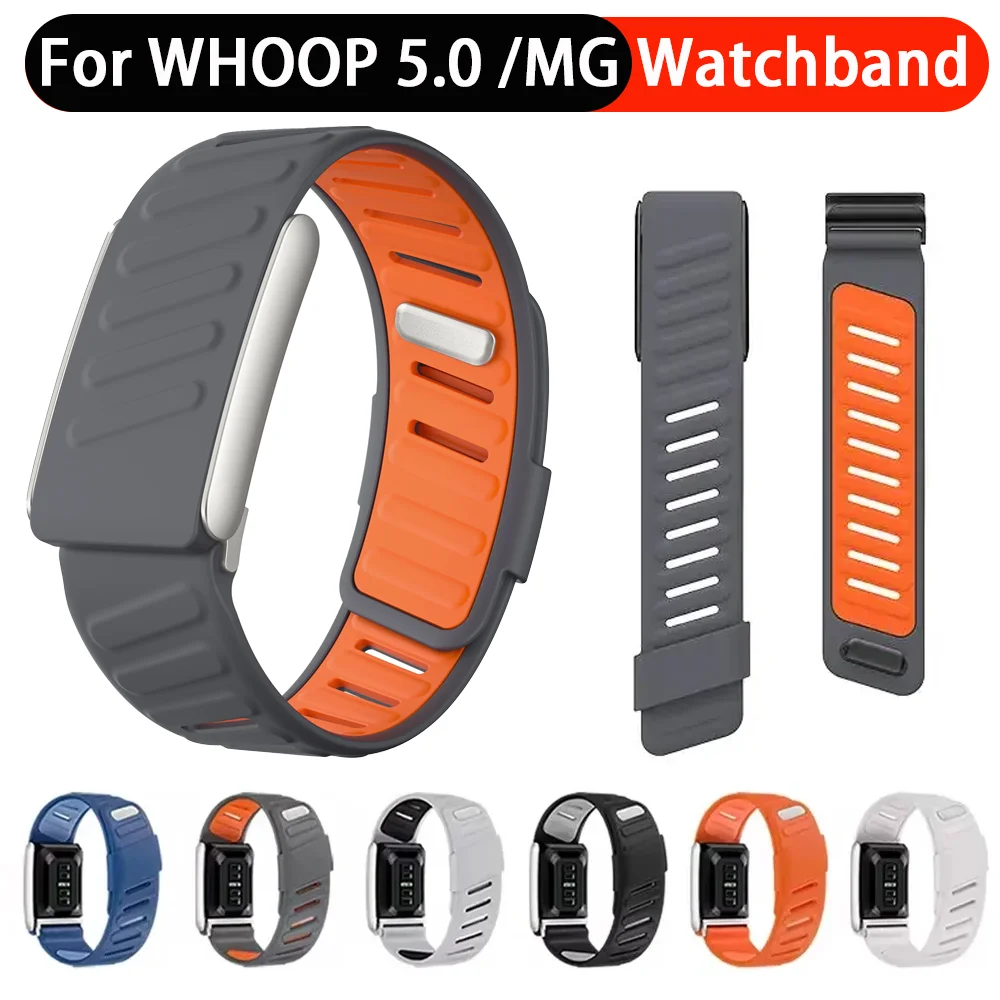 Спортивный силиконовый ремешок для WHOOP 5.0 / WHOOP 5.0 MG: дышащий, удобный, водонепроницаемый браслет-ремешок для WHOOP 5.0
Спортивный силиконовый ремешок для WHOOP 5.0 / WHOOP 5.0 MG: дышащий, удобный, водонепроницаемый браслет-ремешок для WHOOP 5.0