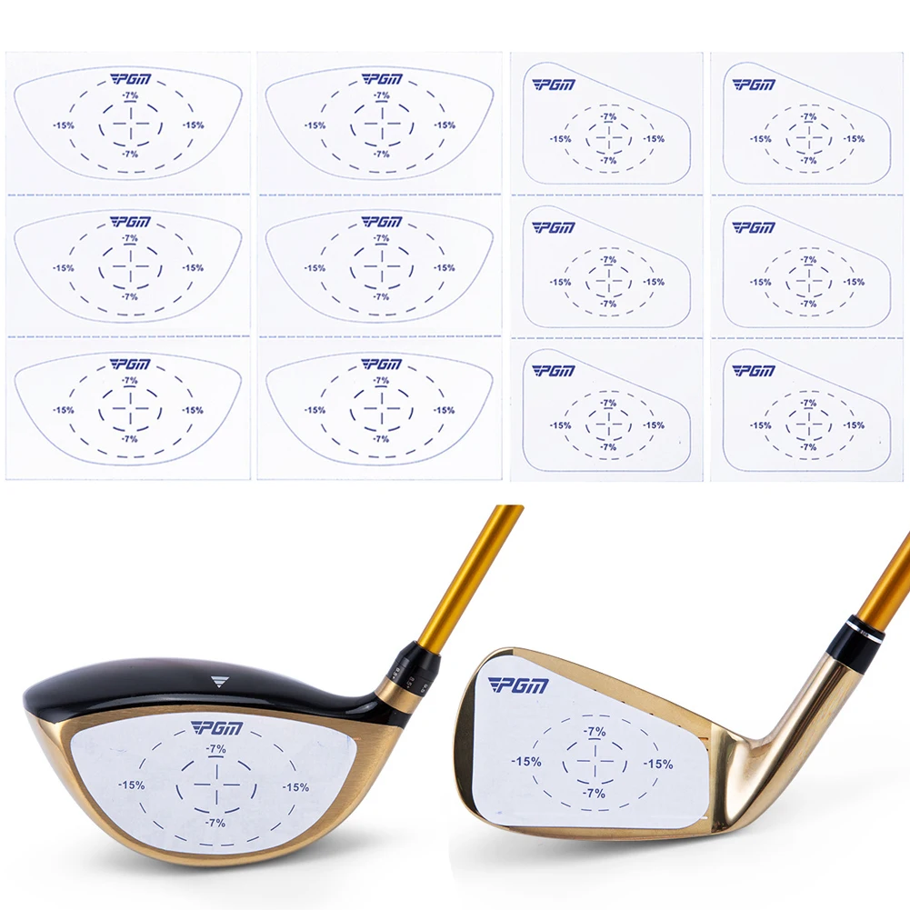 Golf Impact Tape Strike Stickers Self-Teaching Sweet Spot and Consistency Analysis Golf Club Marking Paper for Golf Training
Golf Impact Tape Strike Stickers Self-Teaching Sweet Spot and Consistency Analysis Golf Club Marking Paper for Golf Training