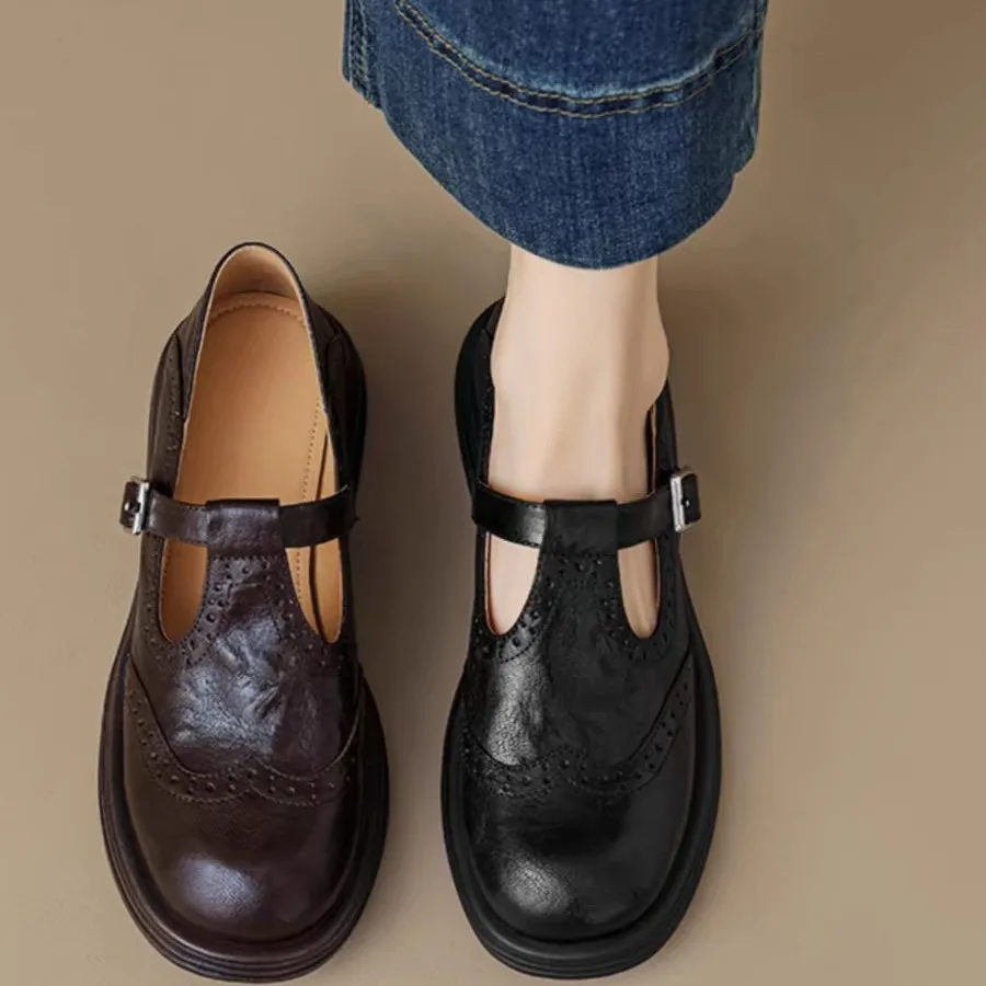 2025 Casual Lambskin Hollowed-out Flat Loafers for Women's Autumn New Round Toe Single Shoes
2025 Casual Lambskin Hollowed-out Flat Loafers for Women's Autumn New Round Toe Single Shoes