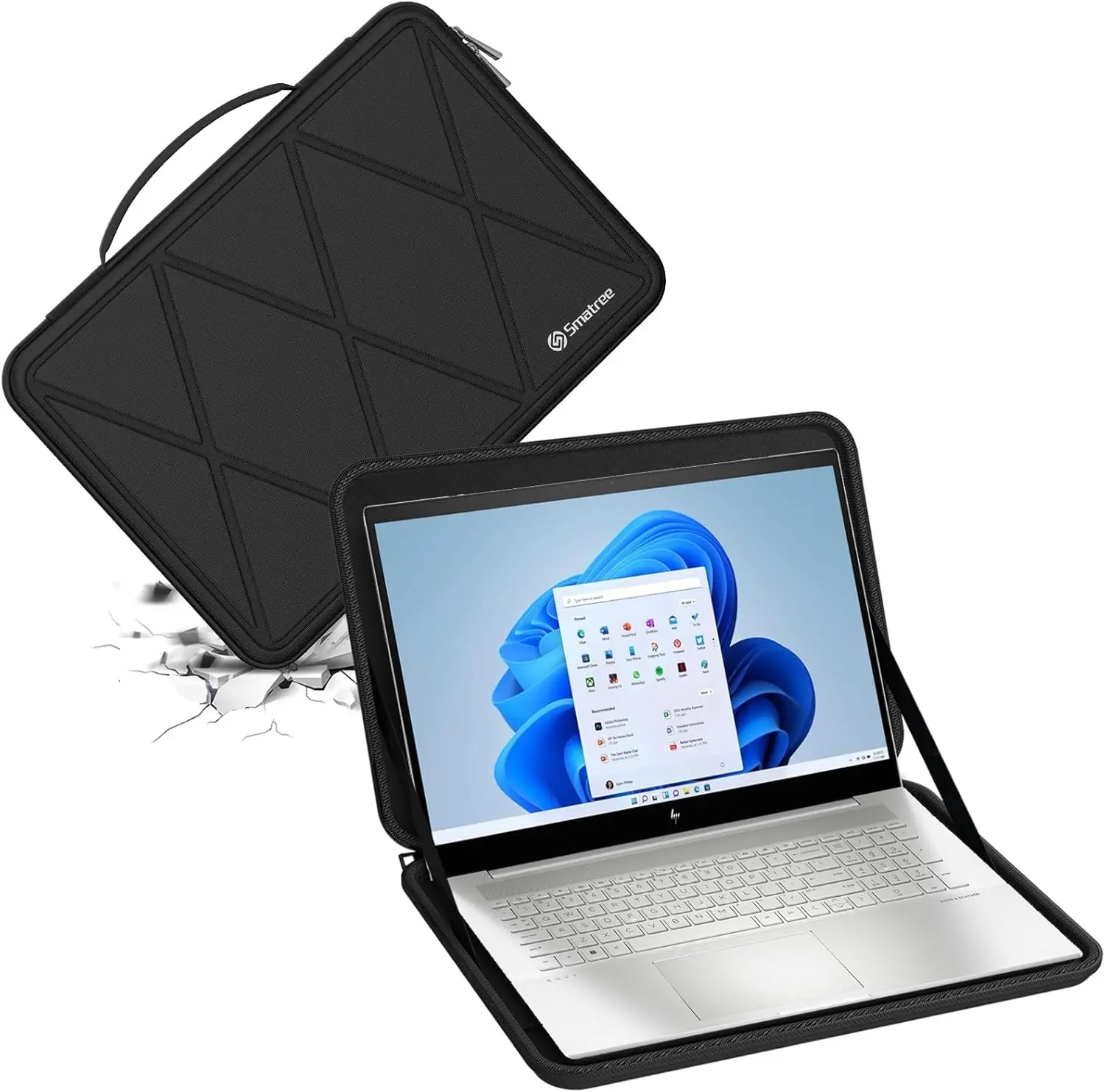 Hard EVA Protective Sleeve Case for 17.3 Inch Laptops, Anti-Shock and Waterproof Notebook Bag
Hard EVA Protective Sleeve Case for 17.3 Inch Laptops, Anti-Shock and Waterproof Notebook Bag