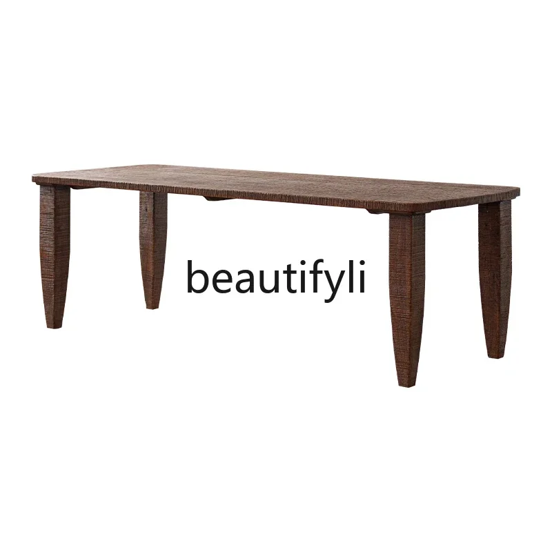 Офисный стол из массива дерева, средневековый ваби, цветочный столик B & B 
Офисный стол из массива дерева, средневековый ваби, цветочный столик B & B