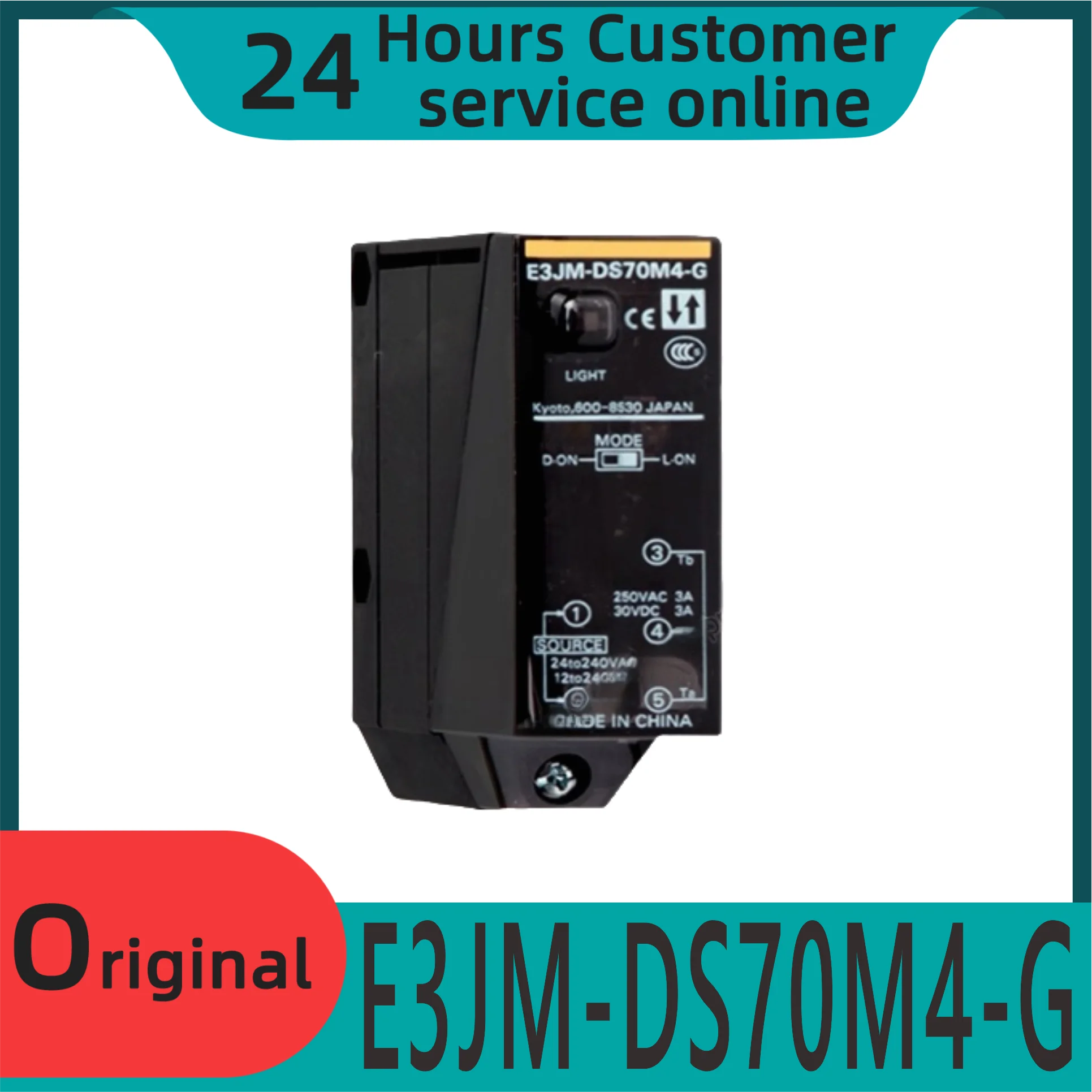 New Original Sensor E3jm-r4m4-g E3jm-r4m4t-g E3jm-ds70m4-g
New Original Sensor E3jm-r4m4-g E3jm-r4m4t-g E3jm-ds70m4-g