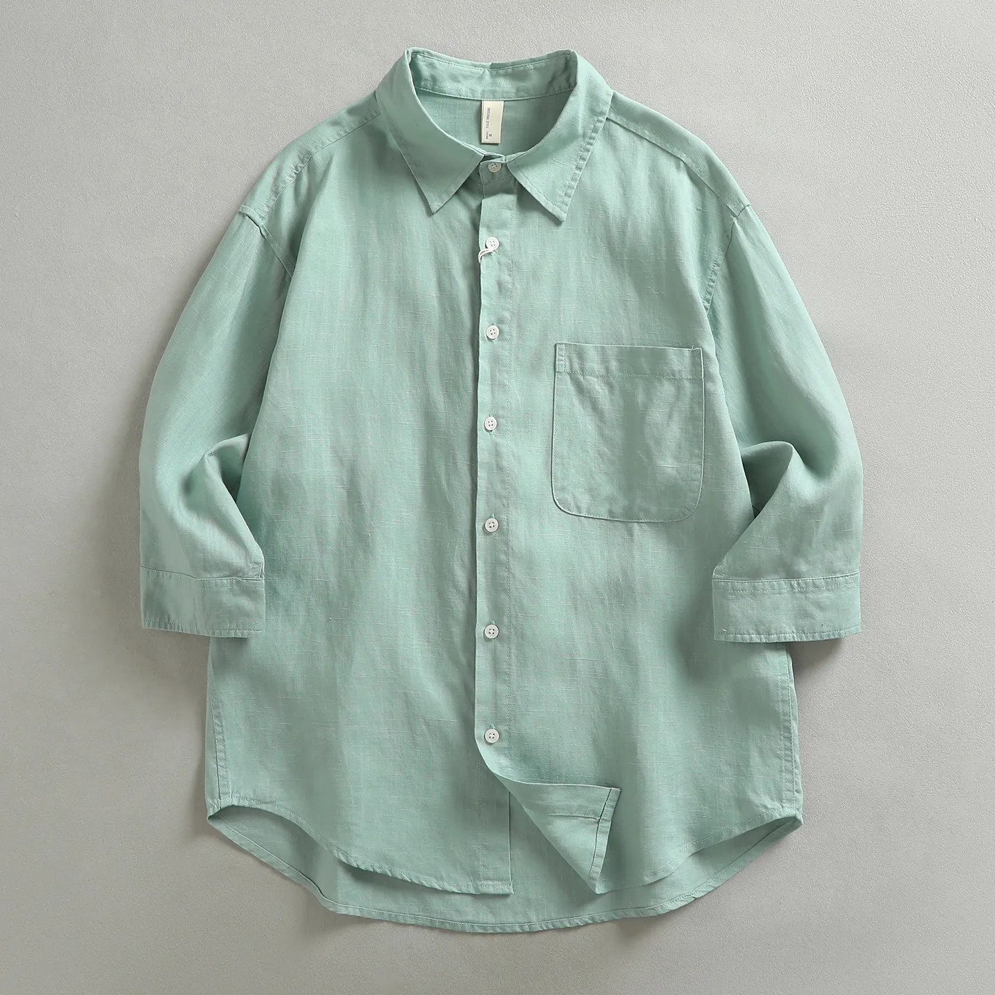 Men Solid Color Lapel Button Down Shirts Oversized Loose 3/4 Sleeve Pocket Blouse Casual Breathable Daily Shirts Multiple Colors
Men Solid Color Lapel Button Down Shirts Oversized Loose 3/4 Sleeve Pocket Blouse Casual Breathable Daily Shirts Multiple Colors