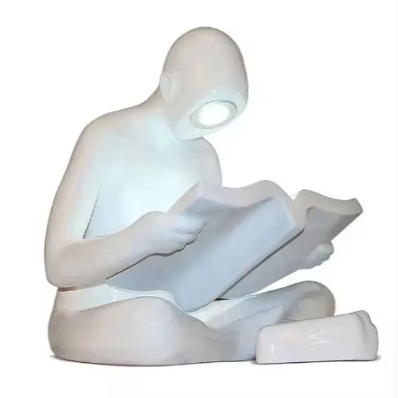 Postmodern Resin Sculpture Floor Lamp Illuminated Head Spotlight with Body for Hotels Shops Malls Home Furniture
Postmodern Resin Sculpture Floor Lamp Illuminated Head Spotlight with Body for Hotels Shops Malls Home Furniture