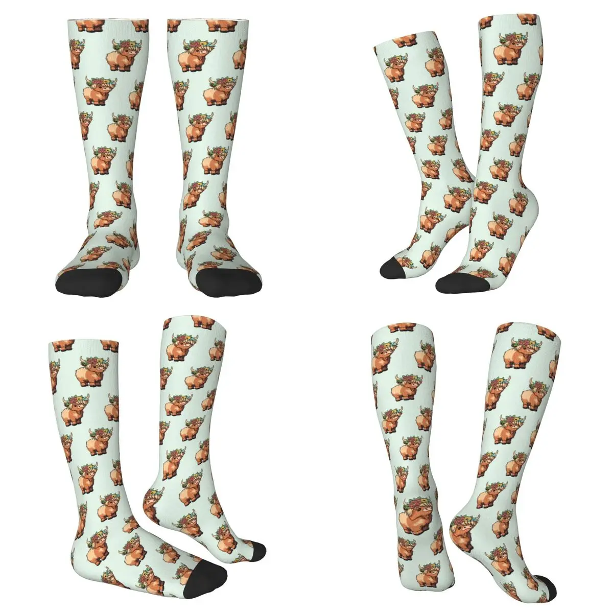 All Seasons Highland Cow Animal Socks Harajuku Crew Socks Hip Hop Stockings for Men Women
All Seasons Highland Cow Animal Socks Harajuku Crew Socks Hip Hop Stockings for Men Women
