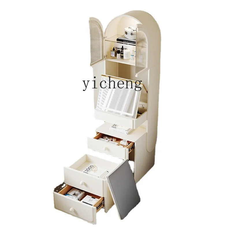 Xl Integrated Light Luxury Small Apartment Bedroom Cream Style Cosmetic Cabinet Solid Wood Stone Plate Makeup Table
Xl Integrated Light Luxury Small Apartment Bedroom Cream Style Cosmetic Cabinet Solid Wood Stone Plate Makeup Table