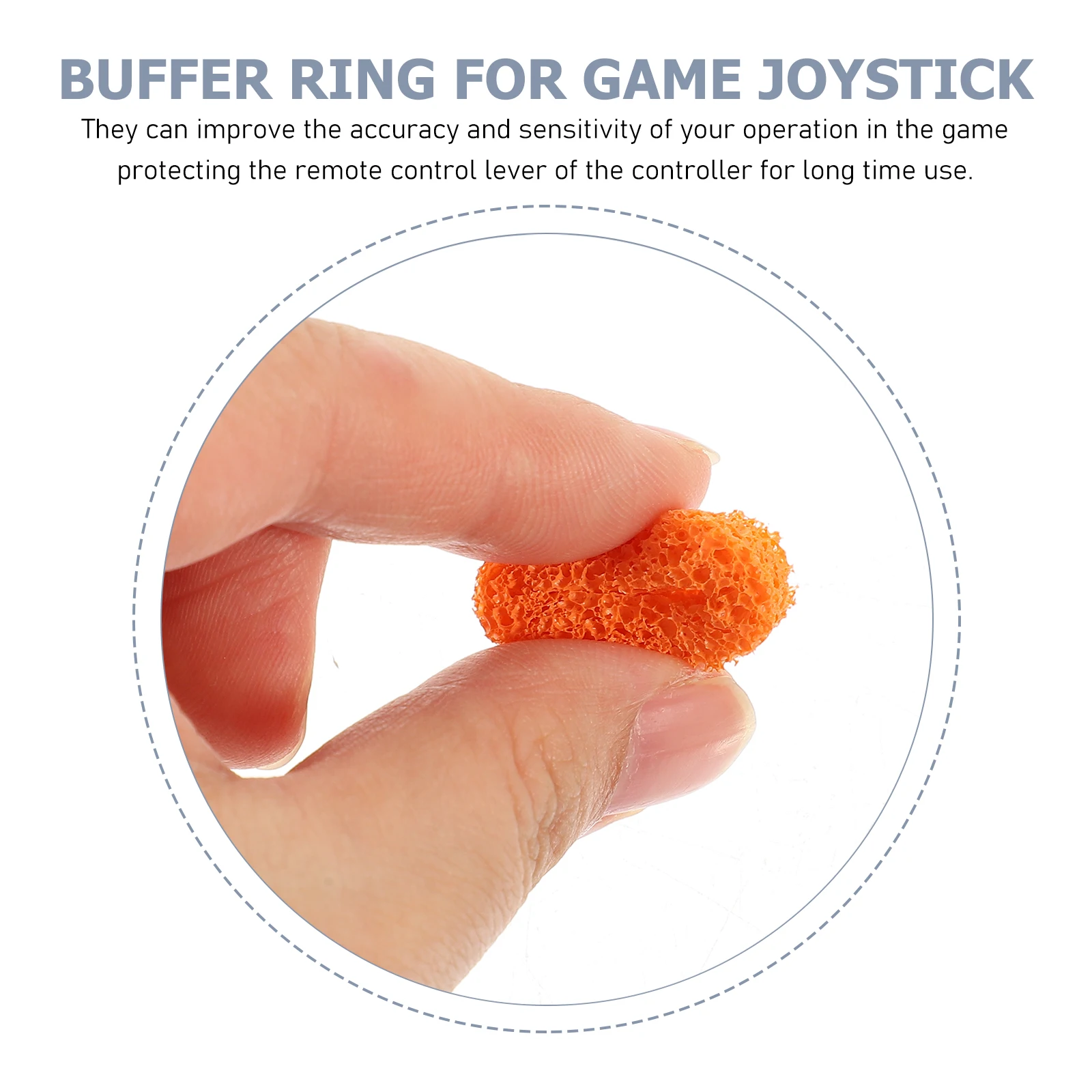 5 Pcs Game Handle Buffer Aim Assist Rings Joystick Cover Motion Accessories Supple Cushion Protector Controller Precision Lever
5 Pcs Game Handle Buffer Aim Assist Rings Joystick Cover Motion Accessories Supple Cushion Protector Controller Precision Lever