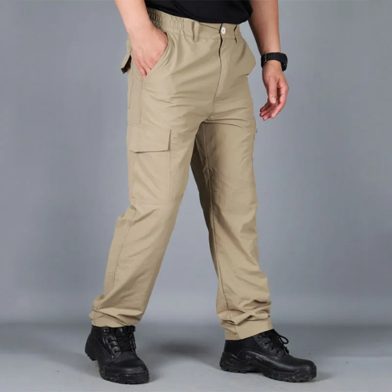 Men's Tactical Cargo Pants Casual Lightweight Waterproof Outdoor Hiking Trousers Man Wear-Resisting Multi-Pocket Joggers Pants
Men's Tactical Cargo Pants Casual Lightweight Waterproof Outdoor Hiking Trousers Man Wear-Resisting Multi-Pocket Joggers Pants
