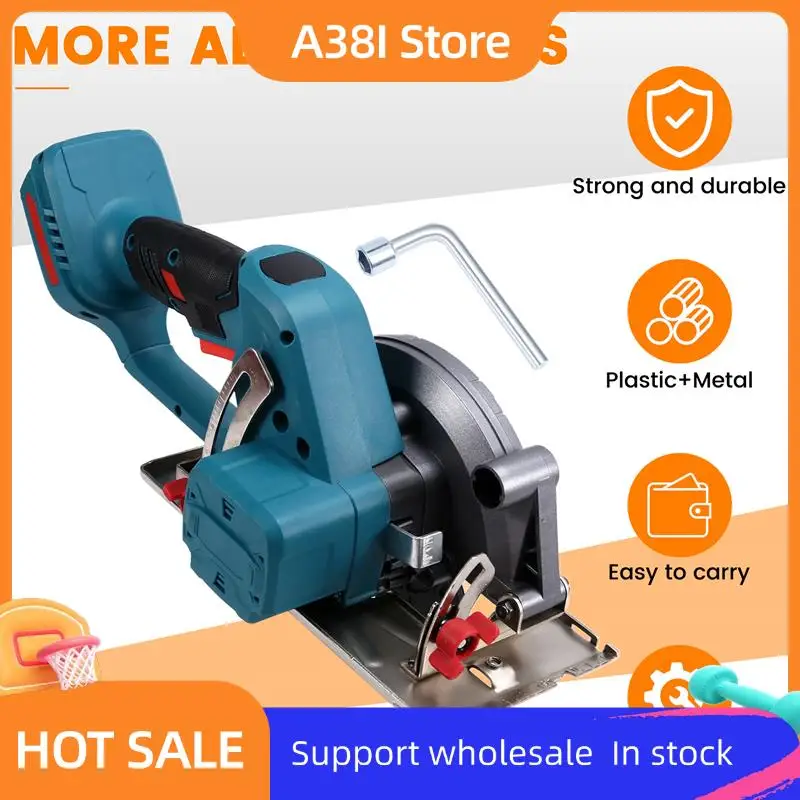 A38I 6 Inch Brushless Cordless Circular Saw 12500 RPM Compact Circular Saw For Wood/Stone/Metal For 18V Battery
A38I 6 Inch Brushless Cordless Circular Saw 12500 RPM Compact Circular Saw For Wood/Stone/Metal For 18V Battery