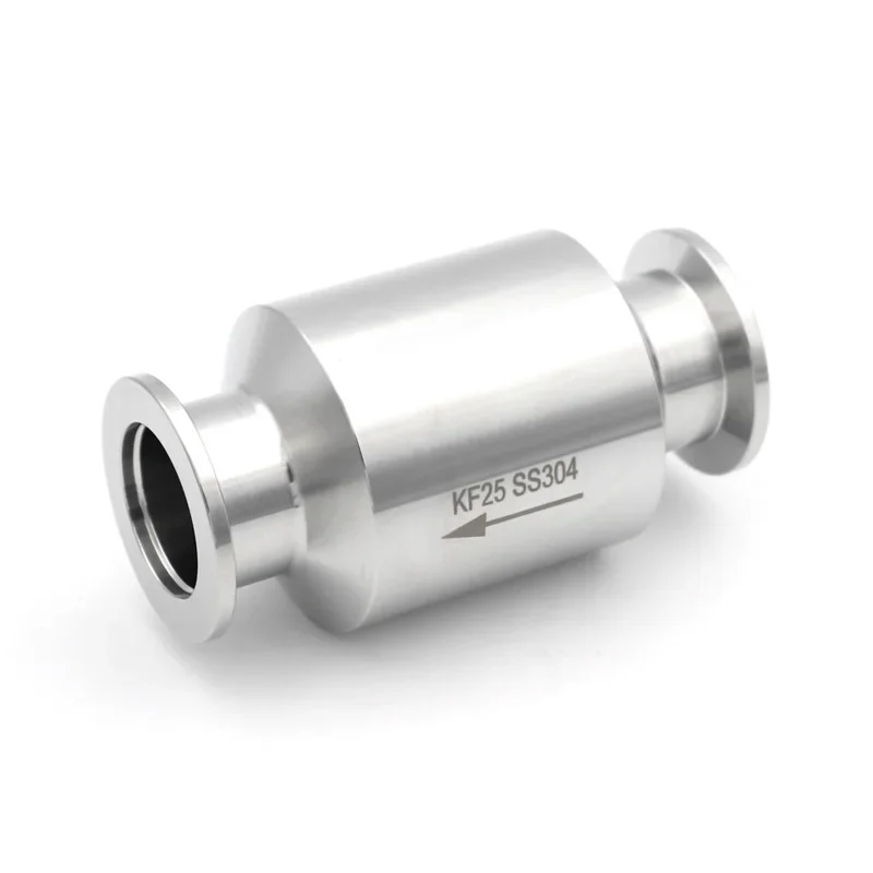 304 Stainless Steel KF Vacuum One-way Check Valve KF16 KF25 KF40 KF50 For Vacuum Pump
304 Stainless Steel KF Vacuum One-way Check Valve KF16 KF25 KF40 KF50 For Vacuum Pump