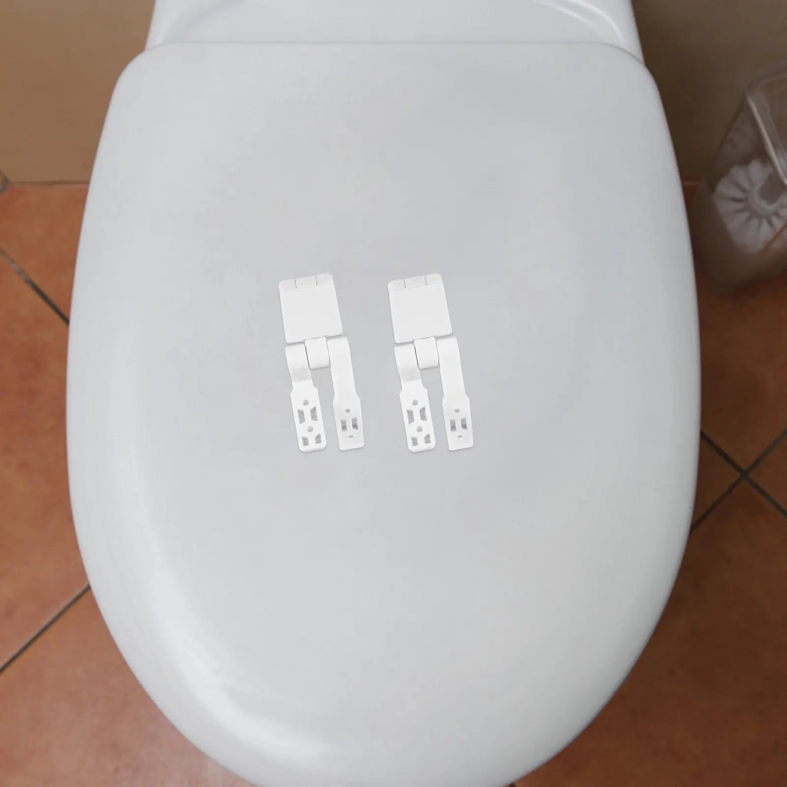 1Pair Toilet Seat Hinges Replacement Hardware Kit Sturdy ABS Construction Extended Lifespan for Toilet Seats Includes Mounting
1Pair Toilet Seat Hinges Replacement Hardware Kit Sturdy ABS Construction Extended Lifespan for Toilet Seats Includes Mounting