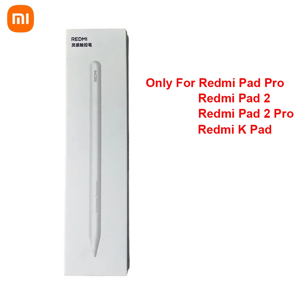 Original Xiaomi Redmi Stylus Pen For Redmi Pad Pro / Redmi Pad 2 Tablet 4096 level Sense Low Latency Draw Writing Smart Pencil
Original Xiaomi Redmi Stylus Pen For Redmi Pad Pro / Redmi Pad 2 Tablet 4096 level Sense Low Latency Draw Writing Smart Pencil