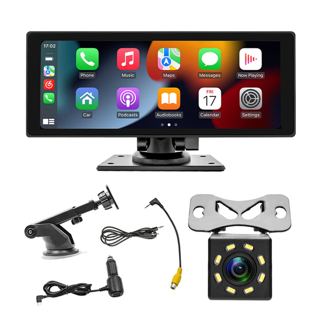 Portable Car Play For Car With Dash Cam Android Auto Car-play 10.26 HD IPS Screen Car Radio 8LED Rear Camera
Portable Car Play For Car With Dash Cam Android Auto Car-play 10.26 HD IPS Screen Car Radio 8LED Rear Camera