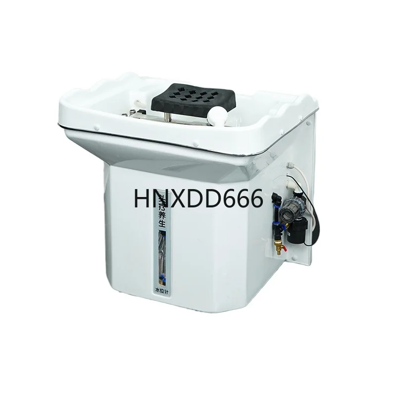Mobile shampoo basin free of connecting to the head treatment instrument with water circulation integrated bed
Mobile shampoo basin free of connecting to the head treatment instrument with water circulation integrated bed