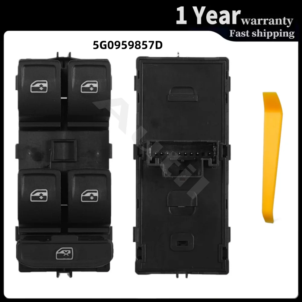 5G0959857D for VW Golf Passat Tiguan Touran 2013-2018 Electric Power Window Switch Lifter Control Button ABS Car Accessories
5G0959857D for VW Golf Passat Tiguan Touran 2013-2018 Electric Power Window Switch Lifter Control Button ABS Car Accessories