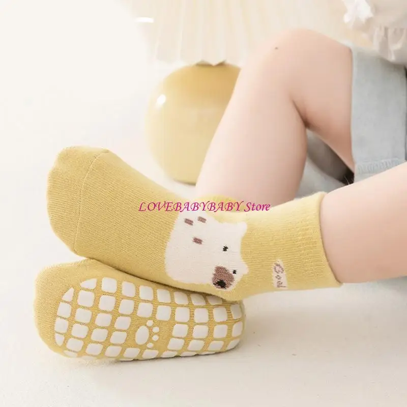 2pcs/pair Toddler Anti Slip Ankle Socks Cosy Comfortable Fit Baby Floor Socks for Nursery Activity and Daily Wear 4XBC
2pcs/pair Toddler Anti Slip Ankle Socks Cosy Comfortable Fit Baby Floor Socks for Nursery Activity and Daily Wear 4XBC