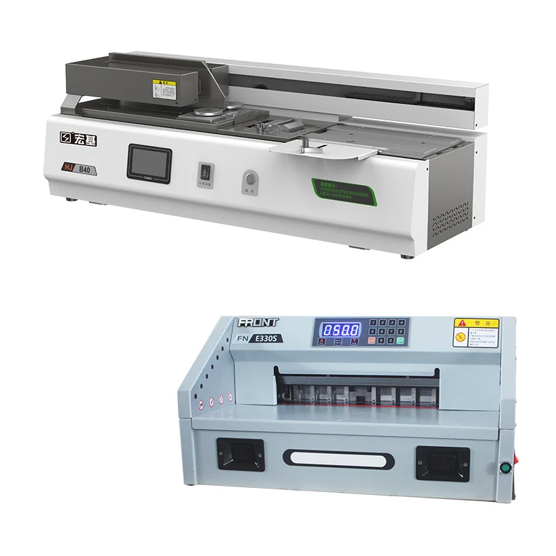 B40F and E330S Desktop gule binding machine electric bookbinding machine perfect glue binder
B40F and E330S Desktop gule binding machine electric bookbinding machine perfect glue binder