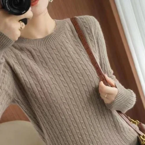 Свободный женский шерстяной свитер, брендовая осенне-зимняя верхняя одежда на пуговицах, базовый слой, вязаный топ, удобный крой, круглый Ne Long Sve
Свободный женский шерстяной свитер, брендовая осенне-зимняя верхняя одежда на пуговицах, базовый слой, вязаный топ, удобный крой, круглый Ne Long Sve