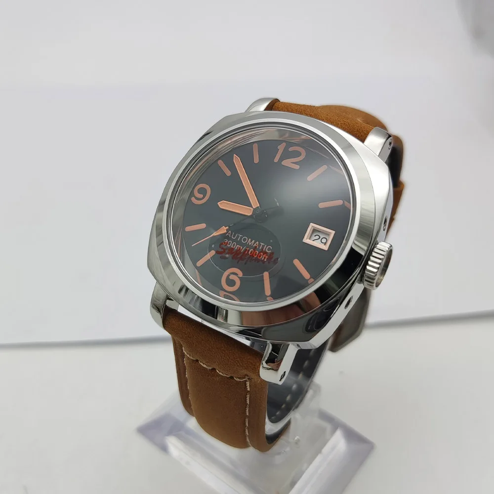 40MM Men's Automatic Watch NH35 Business Fashion Men's Military Waterproof Men's Mechanical Watches with Handle Guard
40MM Men's Automatic Watch NH35 Business Fashion Men's Military Waterproof Men's Mechanical Watches with Handle Guard