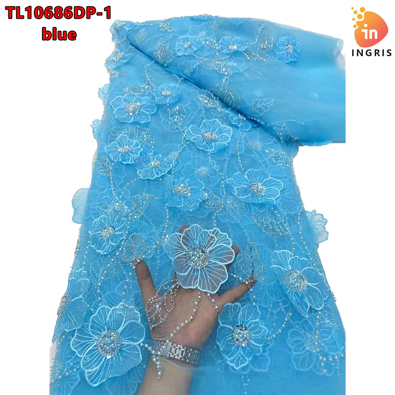 2024 Latest African 3D Flower Lace Fabric Dubai Beads Tulle Embroidery Applique Nigerian Fabric Sewing Dress TL10686DP
2024 Latest African 3D Flower Lace Fabric Dubai Beads Tulle Embroidery Applique Nigerian Fabric Sewing Dress TL10686DP
