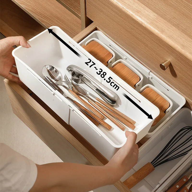 Drawer Organizer Box Home Retractable Sorting Kitchen Compartments Underwear Desktop Cutlery Storage Box
Drawer Organizer Box Home Retractable Sorting Kitchen Compartments Underwear Desktop Cutlery Storage Box