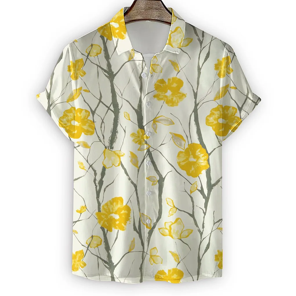 2025 summer new Cuban collar short sleeved shirt, European and American Hawaiian shirt, vacation style men's casual beach shirt
2025 summer new Cuban collar short sleeved shirt, European and American Hawaiian shirt, vacation style men's casual beach shirt