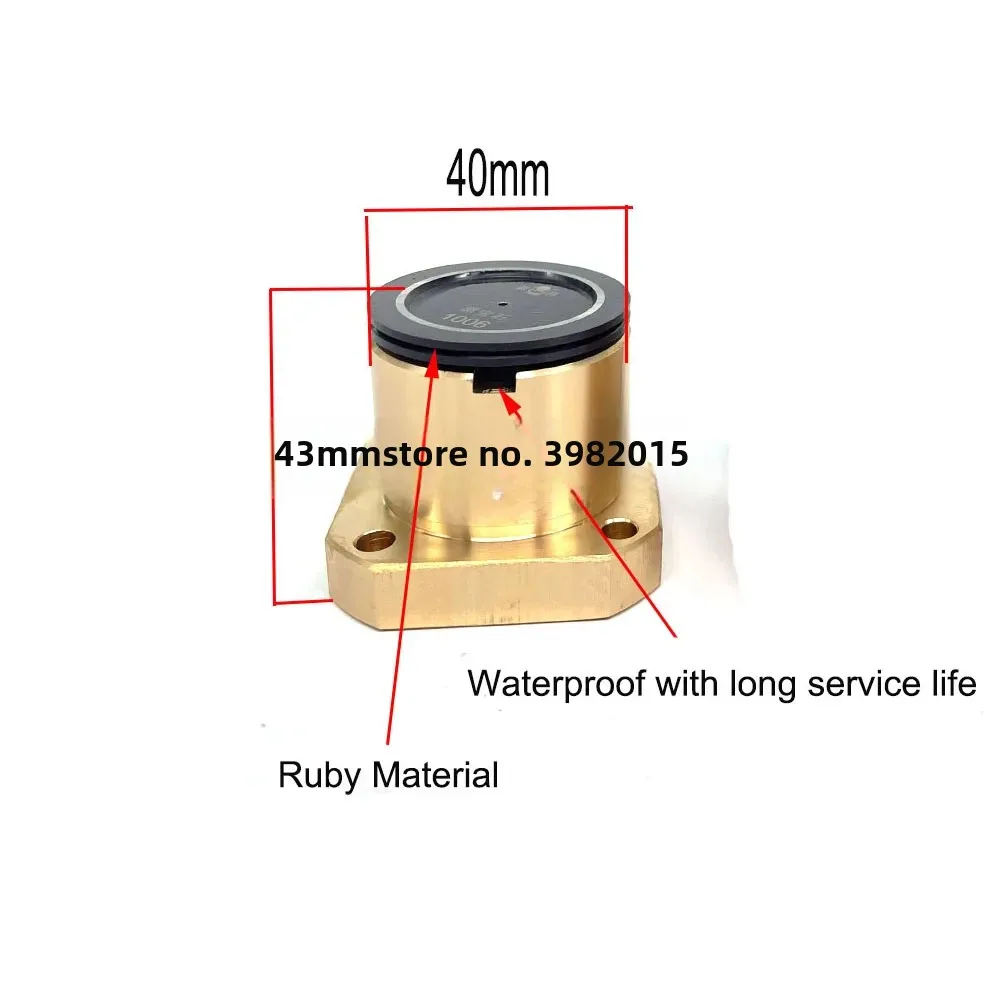 WEDM Wire Cuts Black Diamond Pulley Roller 1006 OD40*L36/41mm Guide Wheel Assembly for WEDM Wire Cutting Machine
WEDM Wire Cuts Black Diamond Pulley Roller 1006 OD40*L36/41mm Guide Wheel Assembly for WEDM Wire Cutting Machine
