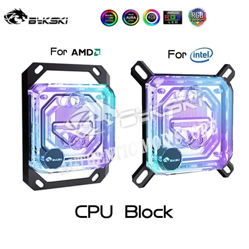 Блок ЦП Bykski для INTEL LGA115X 1200 1700 2011 /AMD Ryzen 3/5/7 X470 X570, Водяной охладитель, радиатор RGB, синхронизация AURA
Блок ЦП Bykski для INTEL LGA115X 1200 1700 2011 /AMD Ryzen 3/5/7 X470 X570, Водяной охладитель, радиатор RGB, синхронизация AURA