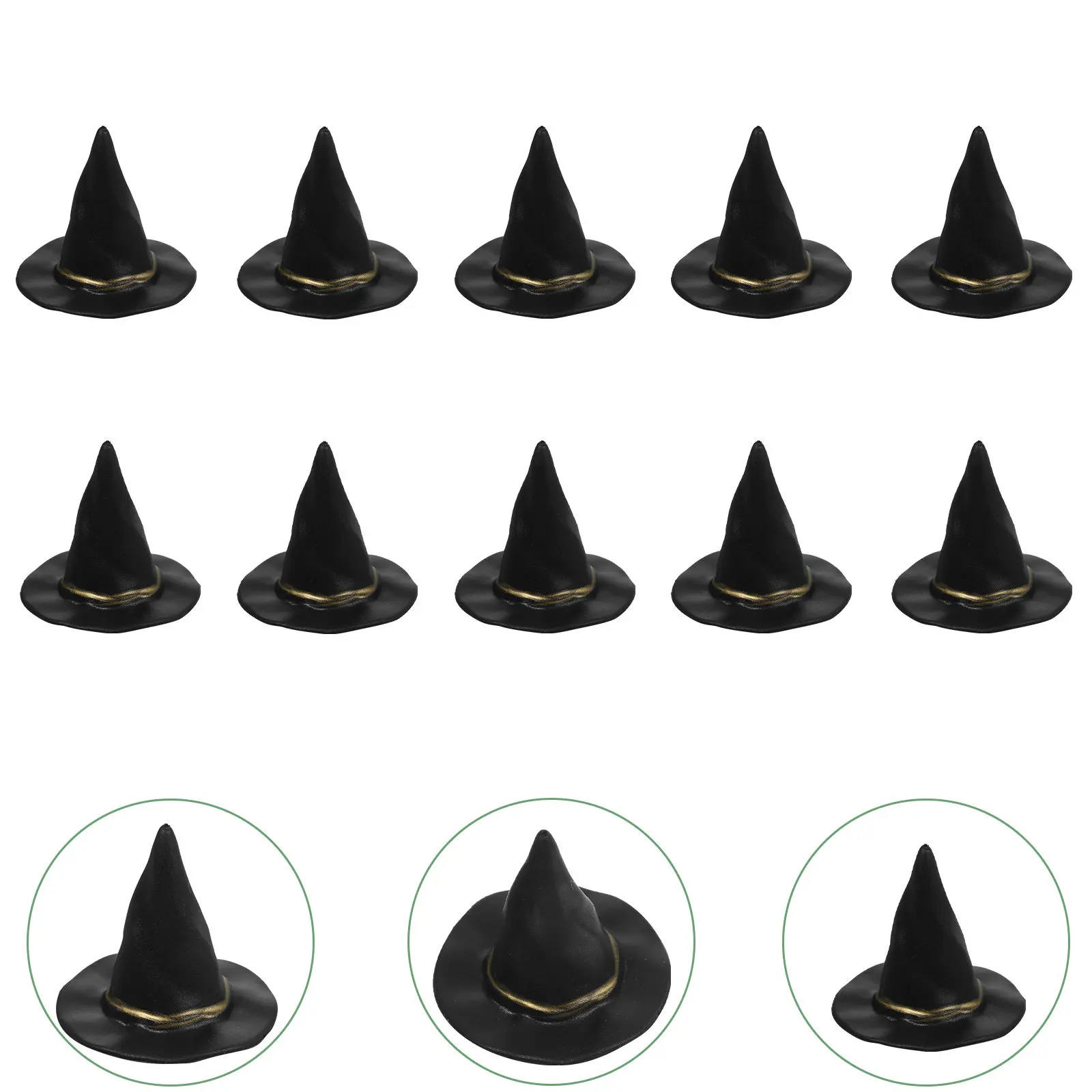 10Pcs Miniature Witch Hats Chic Mini Halloween House Accessories DIY Craft Tiny Hat Covers Miniature Witch Hat Decorations
10Pcs Miniature Witch Hats Chic Mini Halloween House Accessories DIY Craft Tiny Hat Covers Miniature Witch Hat Decorations