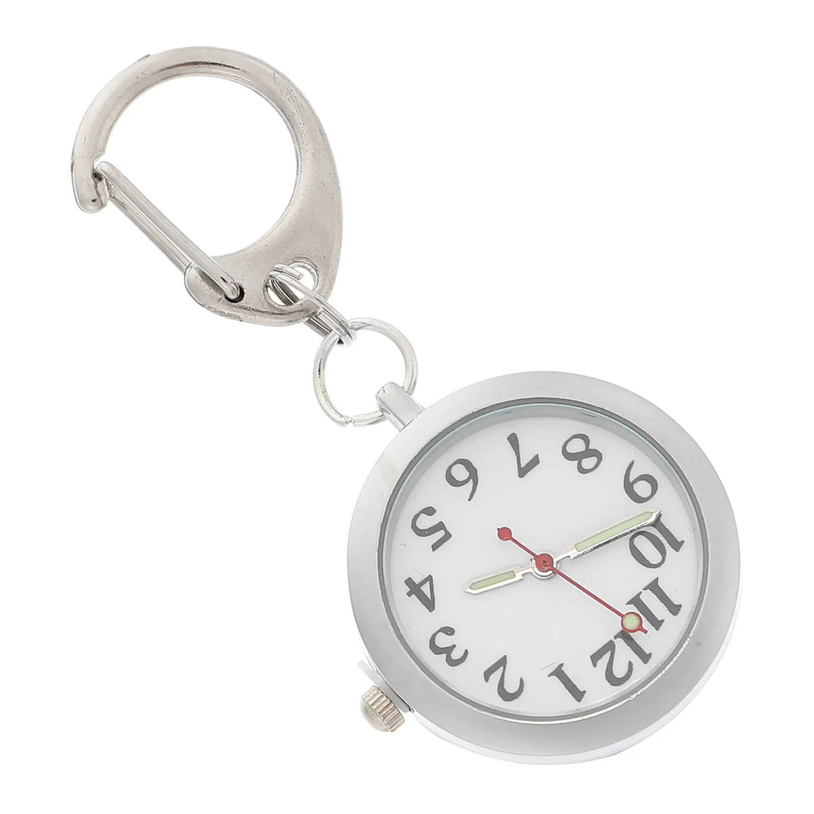 Nurse Hanging Buckle Night Glow Clip-on Pocket Watch Luminous Stainless Steel Nurse Clip-on Watch Work
Nurse Hanging Buckle Night Glow Clip-on Pocket Watch Luminous Stainless Steel Nurse Clip-on Watch Work