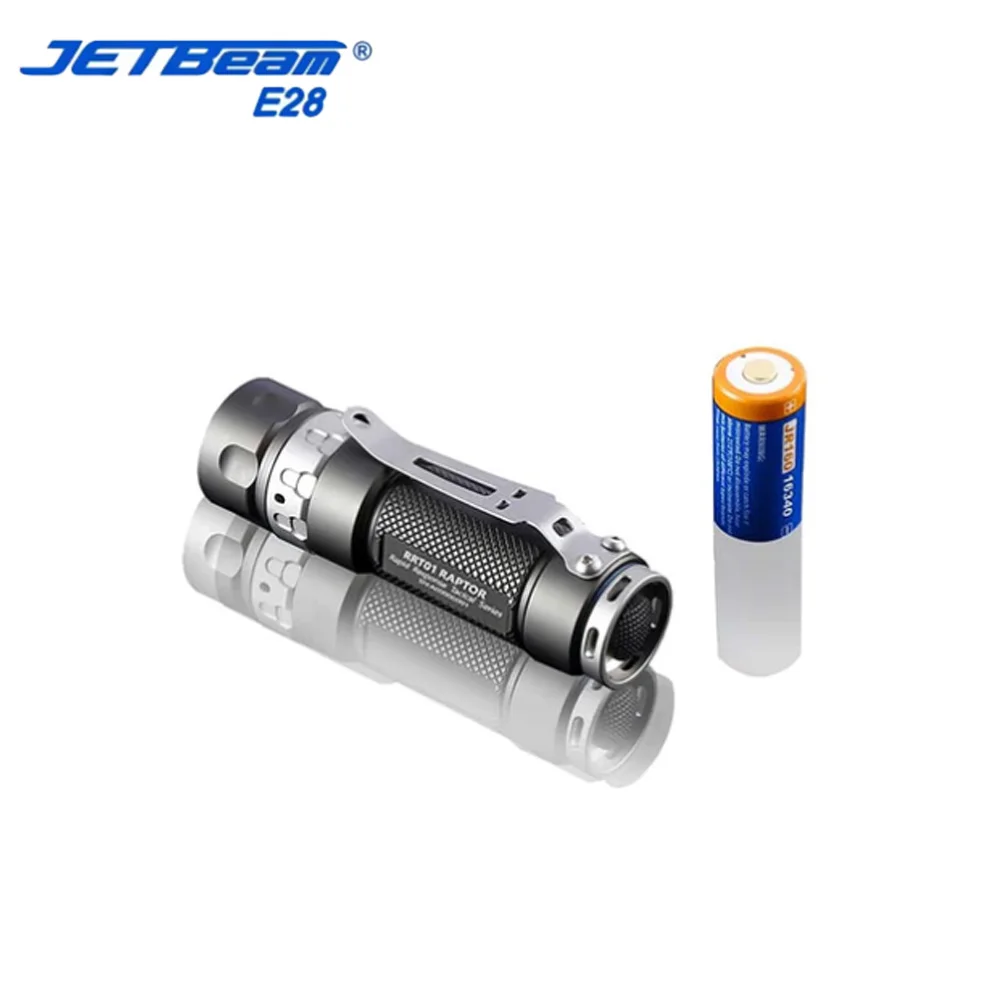 Jetbeam RRT01 Raptor EDC Tactical Flashlight 950LM Stepless Dimming 16340/CR123A Torch With USB C Rechargeable 18350 Battery
Jetbeam RRT01 Raptor EDC Tactical Flashlight 950LM Stepless Dimming 16340/CR123A Torch With USB C Rechargeable 18350 Battery