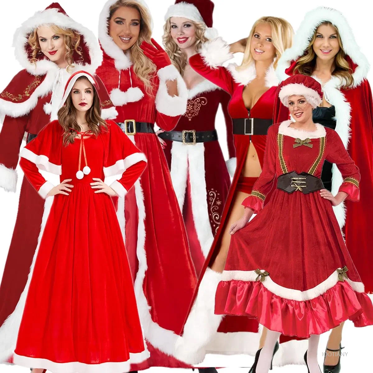 Multiple Luxurious Christmas Costume Party Santa Claus Princess Dress Cape Role Play Costumes New Year Red Warm Velvet Masquerad
Multiple Luxurious Christmas Costume Party Santa Claus Princess Dress Cape Role Play Costumes New Year Red Warm Velvet Masquerad