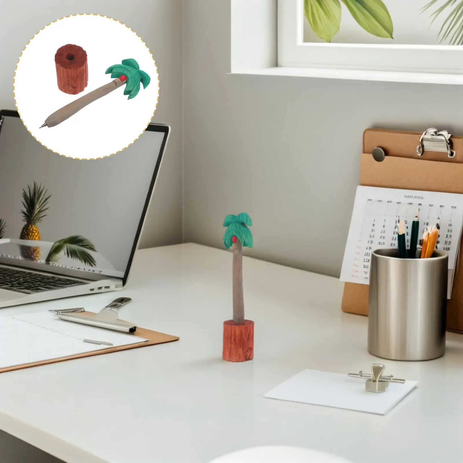 Wooden Ballpoint Pen Carved Coconut Tree Design Natural Sustainable Office Stationery Novelty Pen Unique Gift Back to School
Wooden Ballpoint Pen Carved Coconut Tree Design Natural Sustainable Office Stationery Novelty Pen Unique Gift Back to School