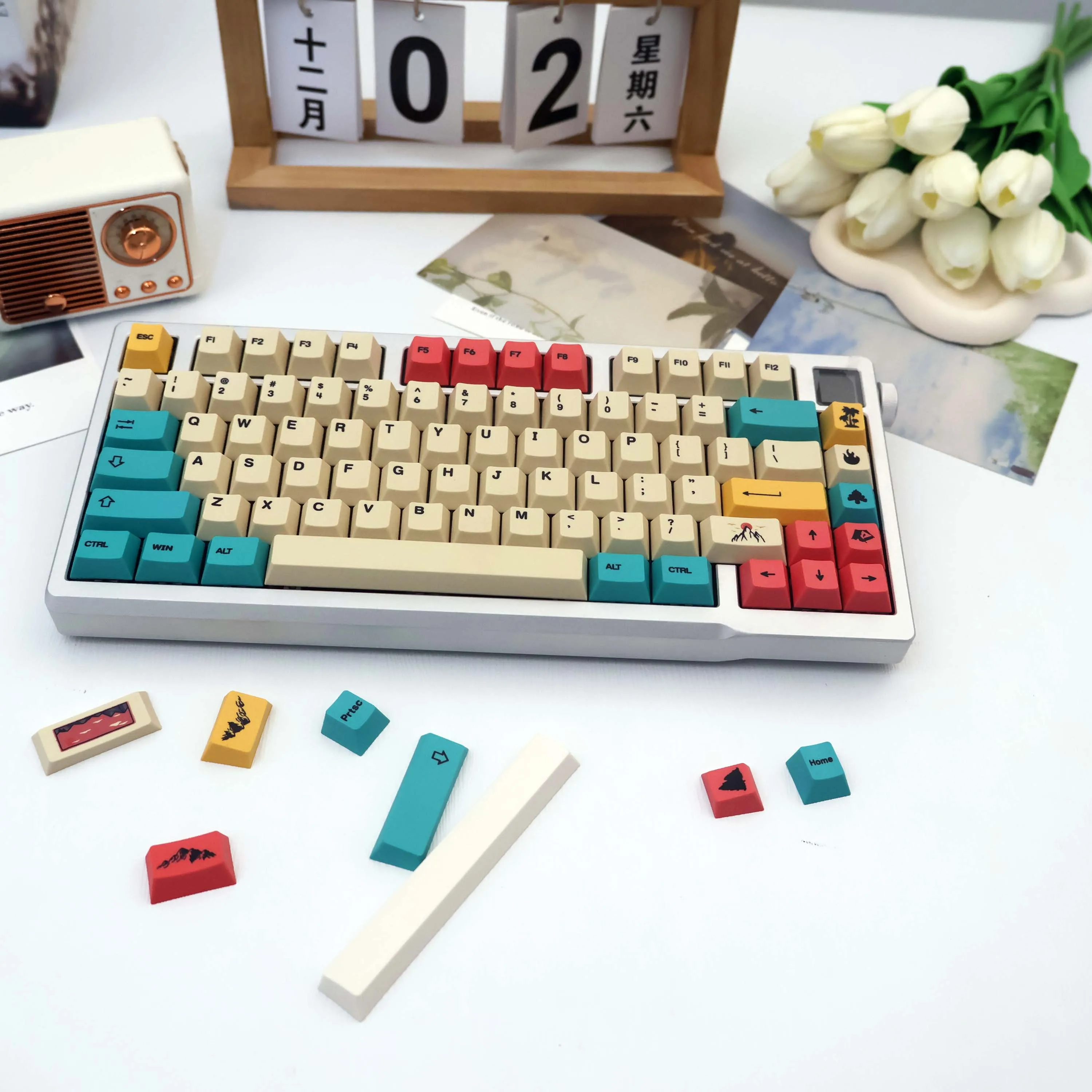 139 Keys Journey PBT Keycaps Cherry Profile Dye-Sub MX Set for 61/64/68/87/96/104/108
139 Keys Journey PBT Keycaps Cherry Profile Dye-Sub MX Set for 61/64/68/87/96/104/108