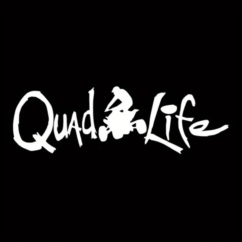 Quad Life Vinyl Decal, Multi-Purpose Sticker for Vehicles, Laptops & Water Bottles
Quad Life Vinyl Decal, Multi-Purpose Sticker for Vehicles, Laptops & Water Bottles