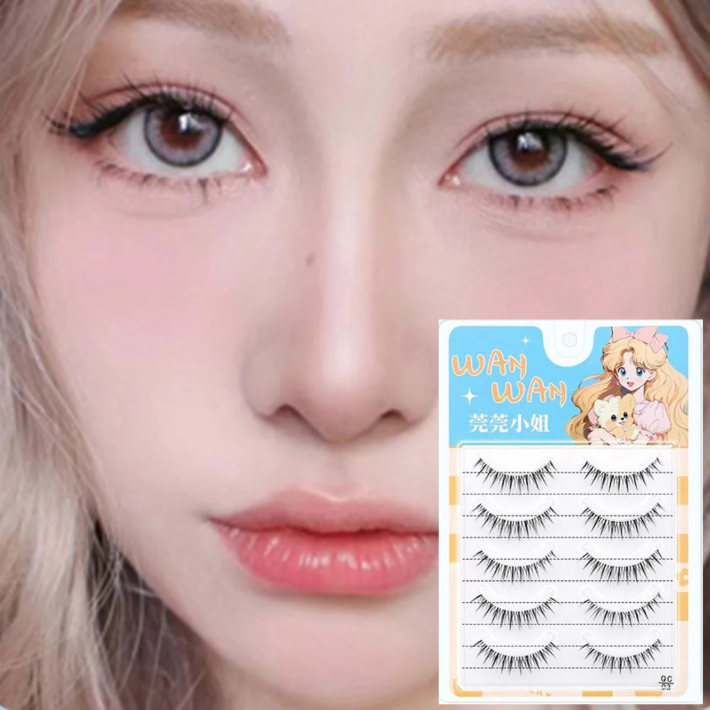 New Fashion Whole Strip False Eyelashes Natural Thick Dense Fairy Fake Eyelash Individual Cluster Lashes DIY Makeup Tool 5 Pairs
New Fashion Whole Strip False Eyelashes Natural Thick Dense Fairy Fake Eyelash Individual Cluster Lashes DIY Makeup Tool 5 Pairs