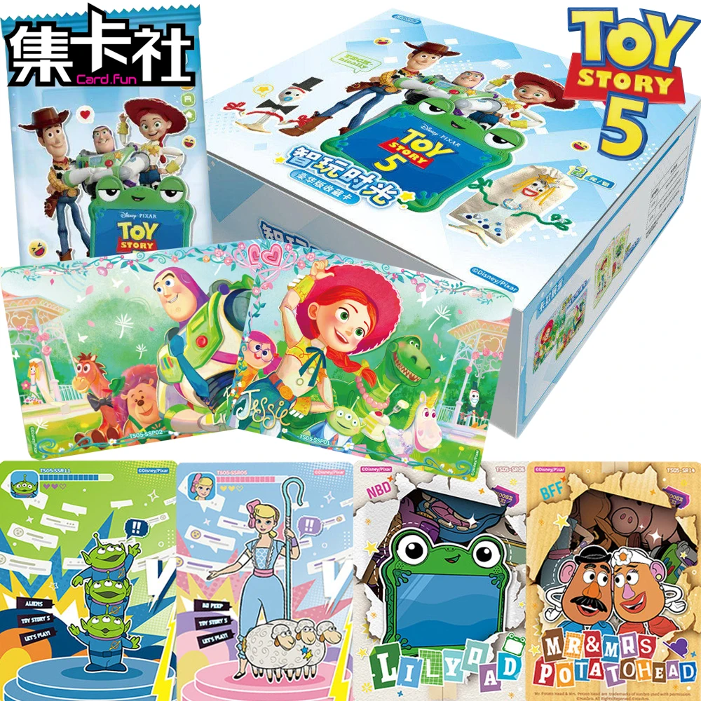 Genuine Card.fun Disney Pixar Toy Story 5 Movie Collection Cards Buzz Lightyear Woody Character Fun Adventure Cards Kids Gifts
Genuine Card.fun Disney Pixar Toy Story 5 Movie Collection Cards Buzz Lightyear Woody Character Fun Adventure Cards Kids Gifts