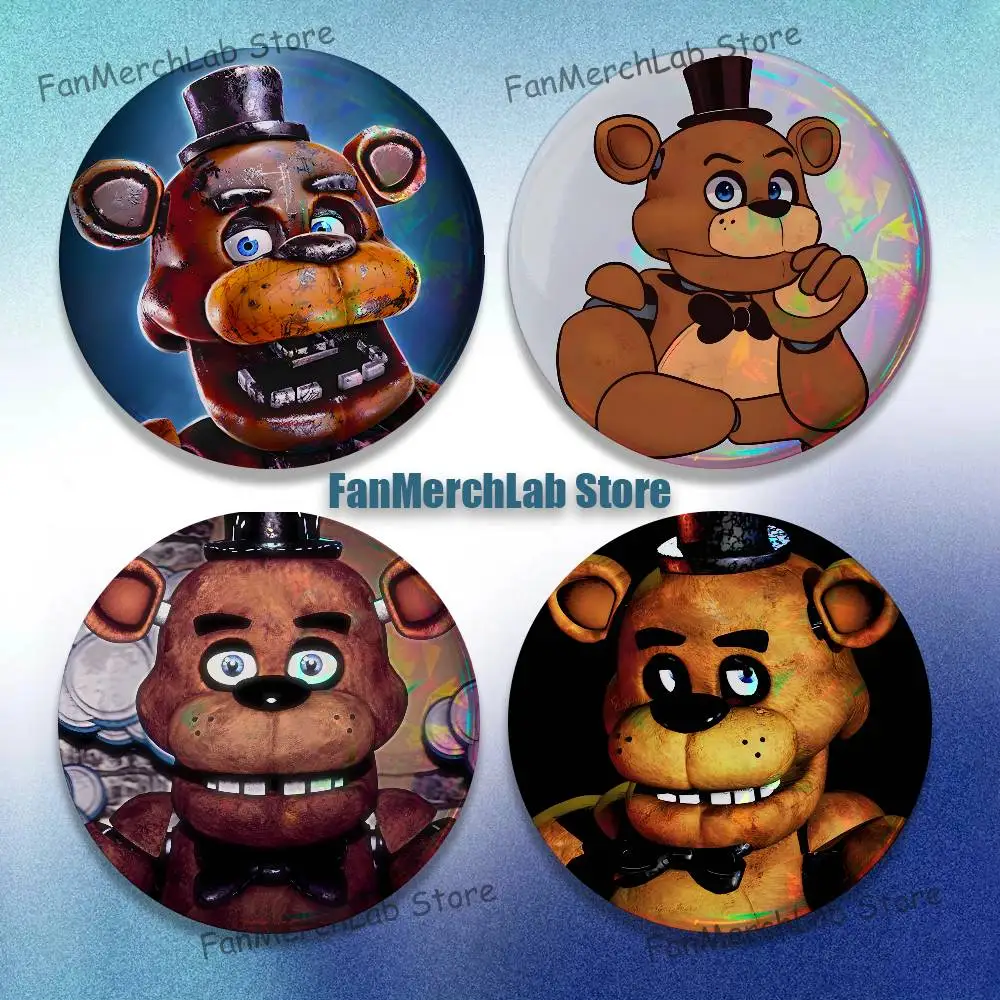 F-Freddy F-FazbearS Cartoon Anime Music Button Pin Brooch Jewelry Decoration Gift 22mm 32mm 44mm 58mm 75mm
F-Freddy F-FazbearS Cartoon Anime Music Button Pin Brooch Jewelry Decoration Gift 22mm 32mm 44mm 58mm 75mm
