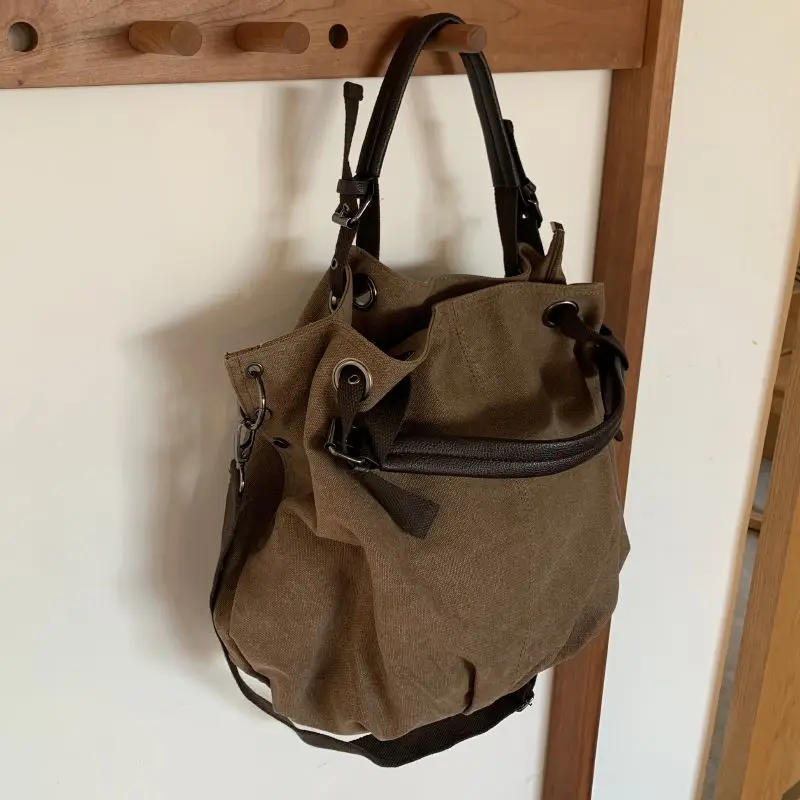 Richme Vintage Women Tote Bags Casual Maillard Large Capacity Crossbody Shoulder Bolso Mujer Canvas Handbags Female Shoppers
Richme Vintage Women Tote Bags Casual Maillard Large Capacity Crossbody Shoulder Bolso Mujer Canvas Handbags Female Shoppers