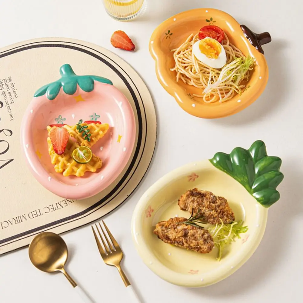 Tableware Ceramic Fruit Plate Cartoon Cute Storage Tray Exquisite Dessert Plate Hotel Table
Tableware Ceramic Fruit Plate Cartoon Cute Storage Tray Exquisite Dessert Plate Hotel Table