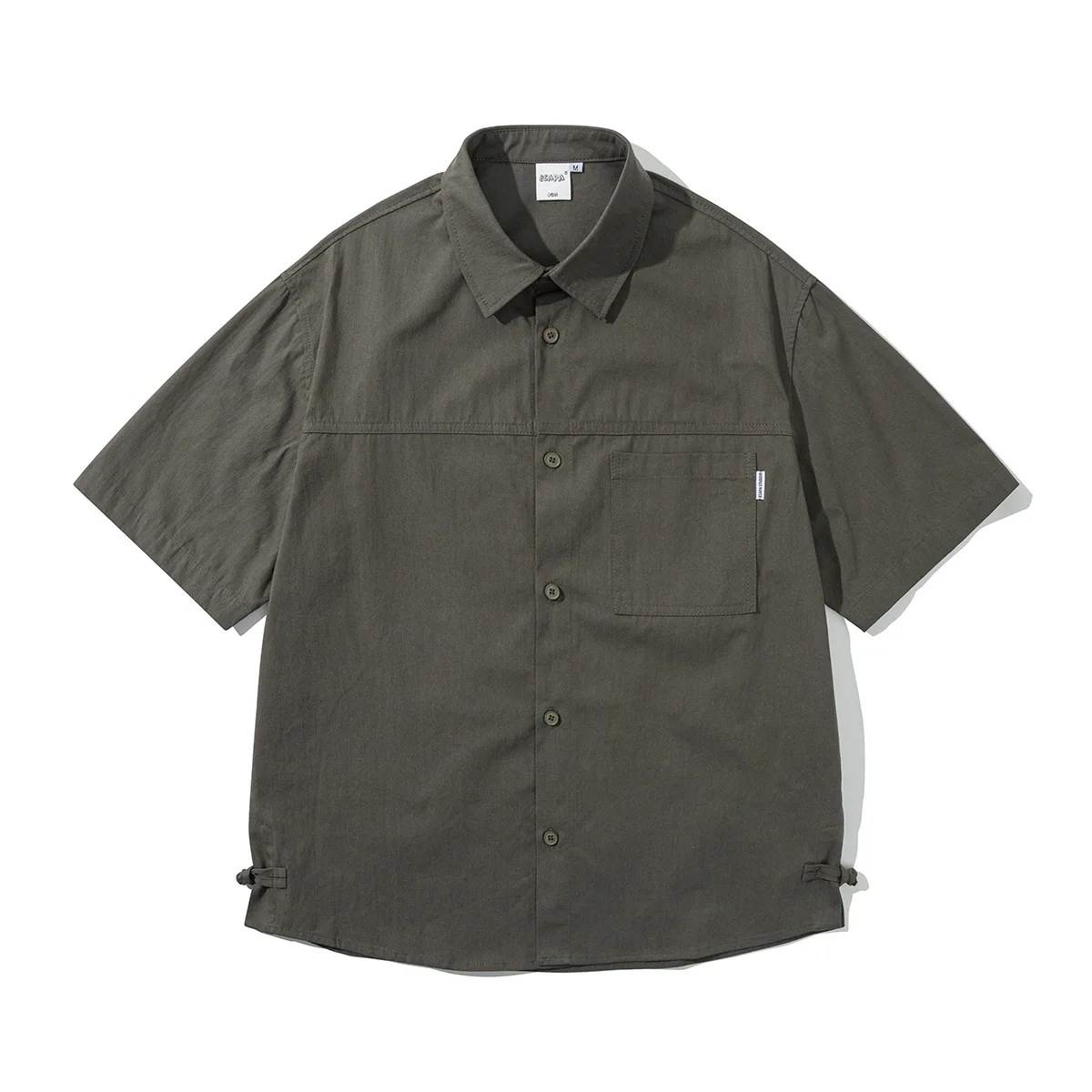 Summer Washed Cotton Shirts Men Short Sleeve Vintage Fashion Loose Casual Streetwear Cargo Shirts Cityboy Blouses
Summer Washed Cotton Shirts Men Short Sleeve Vintage Fashion Loose Casual Streetwear Cargo Shirts Cityboy Blouses