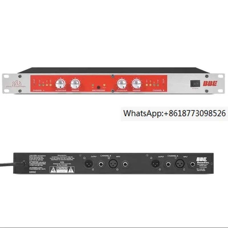 BBE882I Professional Stage Performance Engineering Optimization Speaker Sound Professional Stimulator Effector
BBE882I Professional Stage Performance Engineering Optimization Speaker Sound Professional Stimulator Effector