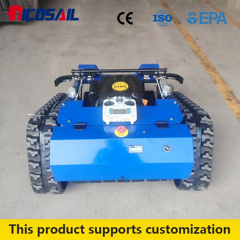 High Quality Customizable QL500 Remote Control Lawn Mower, 1.2L Gas Tank 0.6L Oil Tank, Emergency Stop, US EU Poland Hot Sale
High Quality Customizable QL500 Remote Control Lawn Mower, 1.2L Gas Tank 0.6L Oil Tank, Emergency Stop, US EU Poland Hot Sale