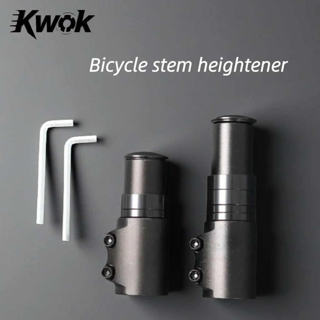 Bicycle Handlebar Extender Fork Stem Rise Up Extension Heads Up Black Bike Fork Extender MTB Mountain Bikes Cycling Part 28.6mm
Bicycle Handlebar Extender Fork Stem Rise Up Extension Heads Up Black Bike Fork Extender MTB Mountain Bikes Cycling Part 28.6mm