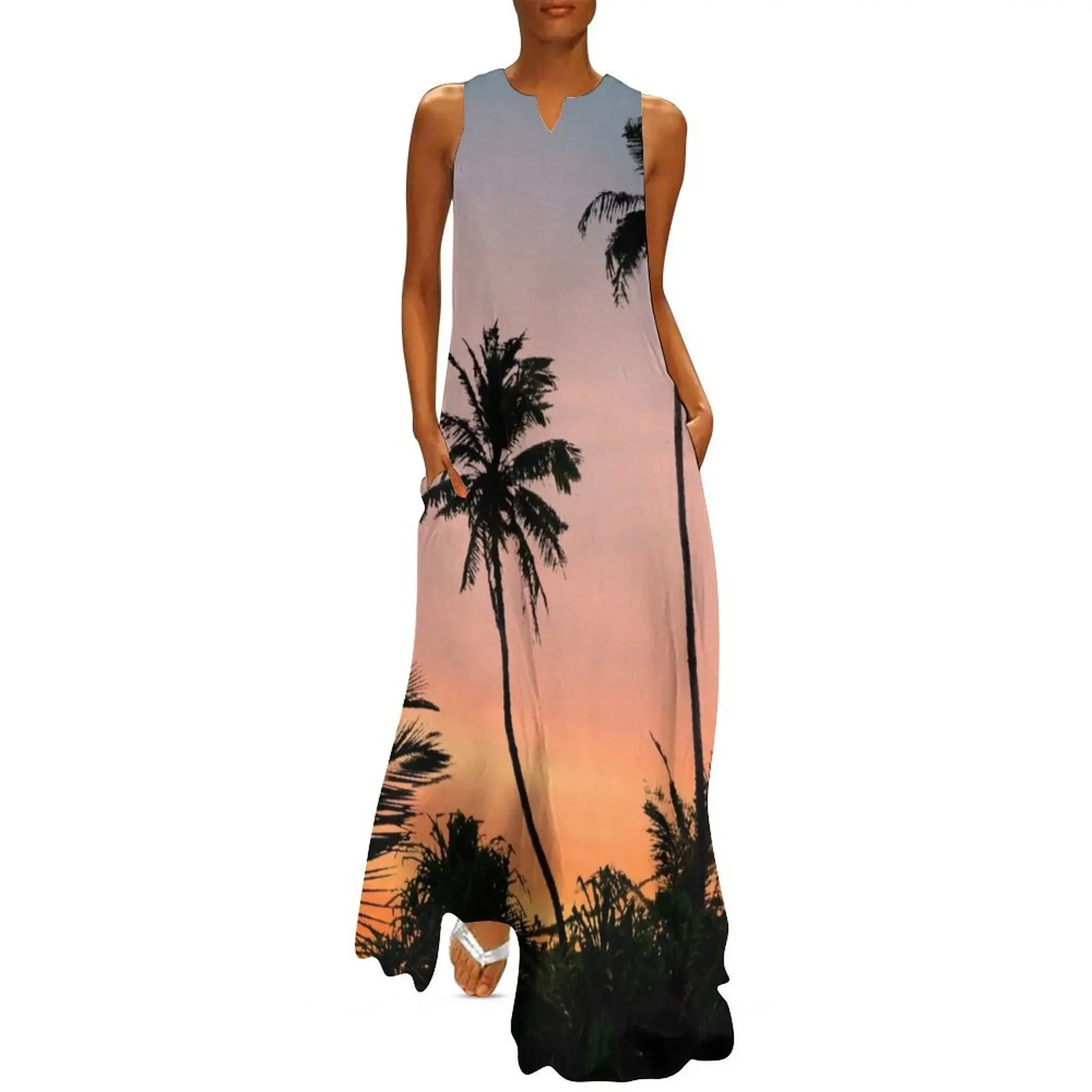 Palm Trees with a Sunrise Long Dress Dance dresses dress for women summer woman dress women's clothing korea stylish
Palm Trees with a Sunrise Long Dress Dance dresses dress for women summer woman dress women's clothing korea stylish