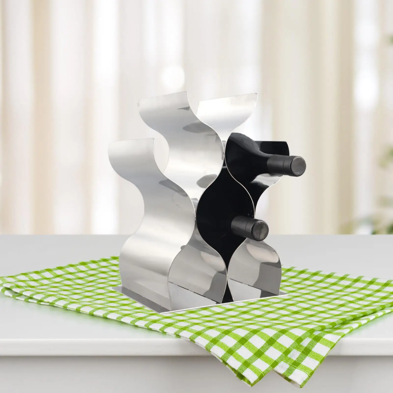Wine Bottle Holder Wine Rack Crafts Tabletop Wine Holder Wine Bottle Stand for Living Room Kitchen Home Bar Wine Lovers Gifts
Wine Bottle Holder Wine Rack Crafts Tabletop Wine Holder Wine Bottle Stand for Living Room Kitchen Home Bar Wine Lovers Gifts